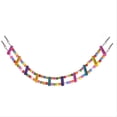 thumbnail image 3 of HEVIRGO Multicolor Ladder Bridge Budgie Parrot Climbing Bite Toy Parakeet Swing Bird Toy, 3 of 11