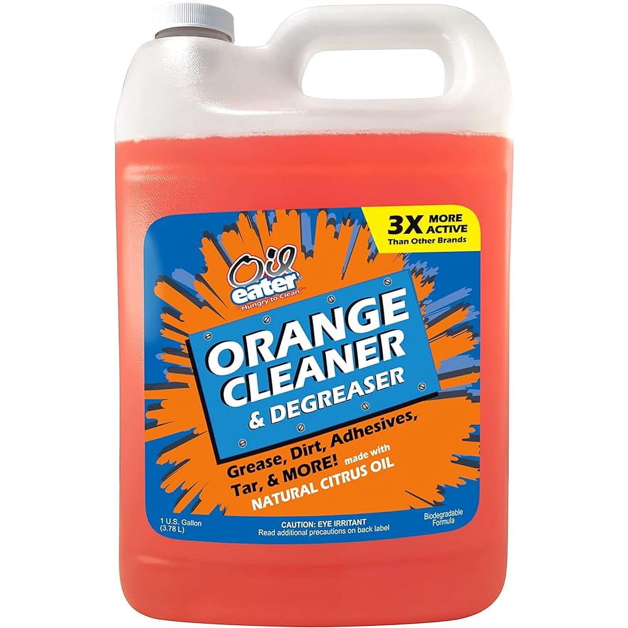 Oil Eater 1 Gallon Orange Cleaner Degreaser Concentrate All-Purpose Cleaning All Vehicle Parts Tools & Equipment Easy Ship Packaging