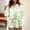 Green, variant on New Fashionable Women's Home Wear 2 Piece Tie Dye Printed Loose T Shirt Pullover Long Sleeved Shorts Set Womens Board Shorts plus Size Pool Cover up Cute Swim Shorts for Women plus Size Swim Wear