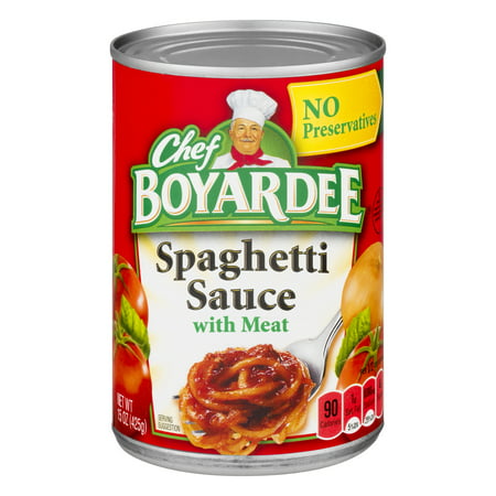 Chef Boyardee Spaghetti Sauce With Meat, 15.0 OZ