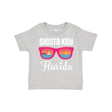 

Inktastic Siesta Key Florida Beach Trip Gift Toddler Toddler Girl T-Shirt