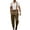 Brown, variant on Cargo Jumpsuits for Mens Denim Bib Overalls Slim Fit Jumpsuit with Pockets Straight-Leg Suspenders Pants Blue