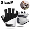 thumbnail image 1 of Guantes de entrenamiento para hombre y mujer, ligeros y transpirables, para gimnasio, levantamiento de pesas, ciclismo, espalda abierta y curvada, para fitness, entrenamiento, escalada y pesas rusas., 1 of 8