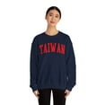 thumbnail image 4 of Taiwan Sweatshirt Gifts Crew Neck Shirt Long Sleeve Unisex, 4 of 7