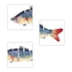 thumbnail image 4 of Señuelos de pesca de 10cm, Swimbait multiarticulado, cebo duro realista para lubina, trucha, perca, agua dulce y salada, 3 uds., 4 of 8