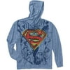 License Superman Men's Full Zip Hoodie