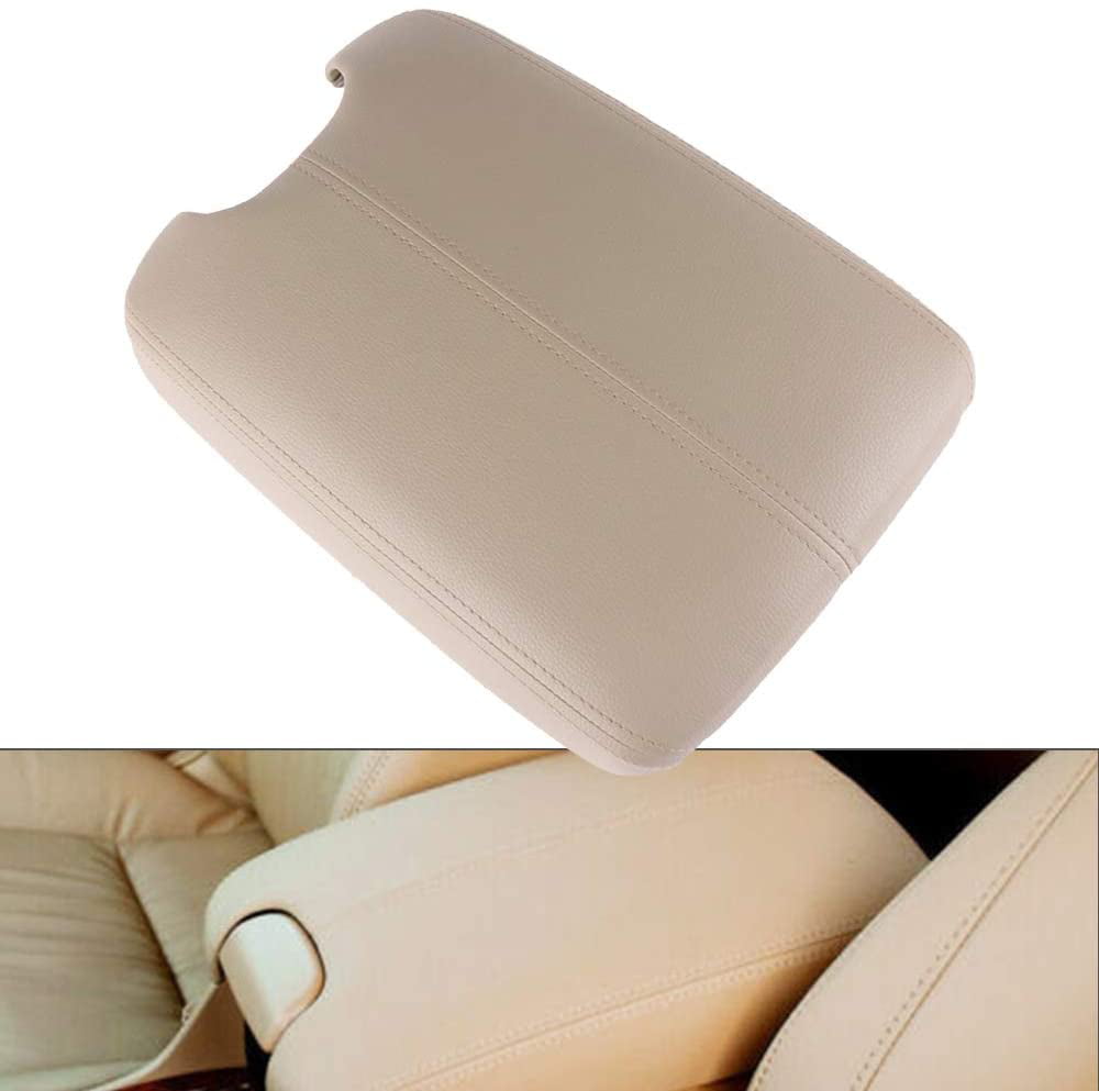 ECCPP Armrest Center Console Lid Cover W/Base for 2008-2012 Honda Accord Armrest Cover Beige 