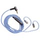 thumbnail image 1 of Cable De Auriculares Mejorado, Cable De Auriculares De Cobre Plateado De Bajo Ruido De 120 Cm/47,2 Pulgadas Para TK200, 1 of 7