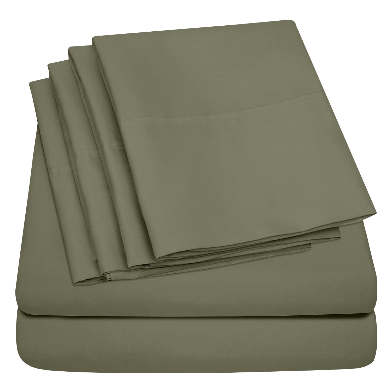 6-Piece Microfiber Bed Sheets ? Ultra-Soft, Wrinkle-Free, Deep Pocket Fit