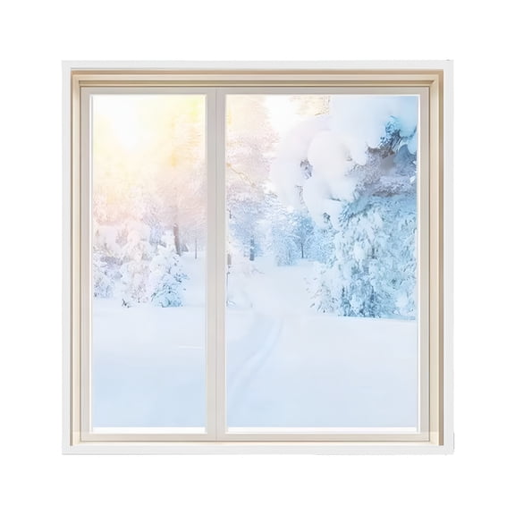 SELIVO 2026 New Window Insulation Kit for Winter Keep Cold Out-39X47.2 Inch-Cuttable Transparent Film Thicken Warm Cover for Patio Attic Window for Home, Office, Cabin, Apartment