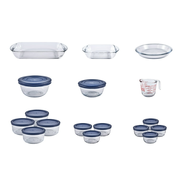 Anchor Hocking 30pc Glass Food Storage Set with Cherry Lids