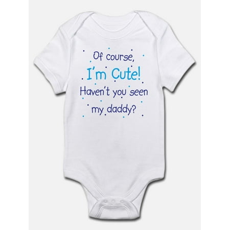 CafePress - Cute Like Daddy Infant Bodysuit - Baby Light Bodysuit
