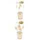 thumbnail image 1 of SET Snowflake \u0026 Elk Spining Candle Stands Tealight Holder Para Decor Gifts, 1 of 8