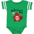 thumbnail image 3 of Inktastic My 1st Canada Day with Red and White Maple Leaves Boys or Girls Baby Bodysuit, 3 of 5