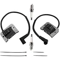 Ignition Coil Spark Plug Set for 32-584-25-S, 32-584-24-S, 2-Pack, 32-584-09-S, Stable Spark, Easy Installation