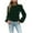 Army Green, variant on Lenpel Velvet Tops for Women Loose Lantern Long Sleeve Crew Neck Pleated Vintage T Shirts Dressy Casual Velour Blouses(White,X-Large)