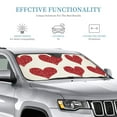 thumbnail image 4 of Bingfone Love Car Windshield Sunshade,Sun Foldable Sun Shield Sun Visor for Car - Medium, 4 of 9