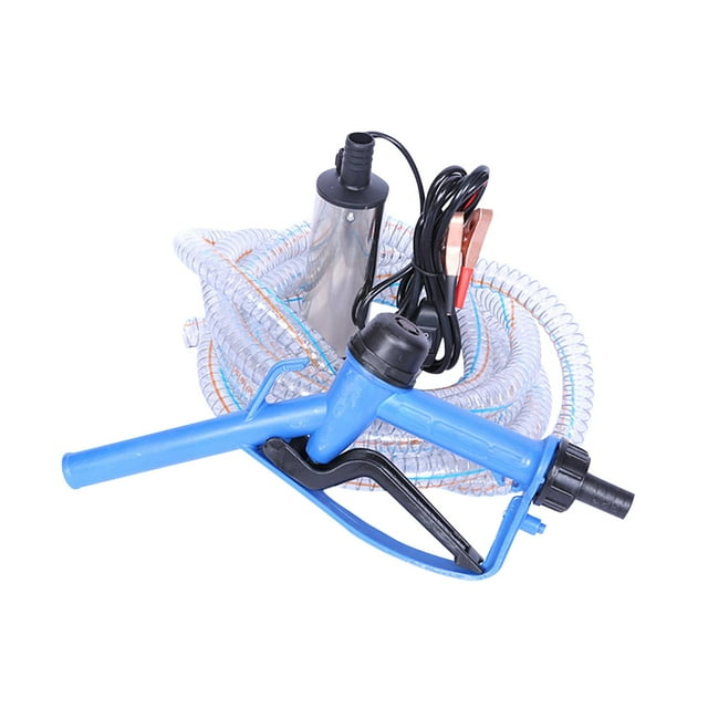simhoa Oil Transfer Pump Electric Transfer Pump Convenient Oil Change Pump Extractor 12V