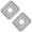 Light Grey, variant on Set Of 2 Ridged Silicone Sink Trays Guard Cookware From Damage And increase Kitchen