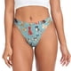 thumbnail image 1 of Fotbe Animal Dog Tanga Sin Costuras para Mujer con Estampado – Panties Invisibles, Transpirables y Cómodos para Uso Diario-4X-Large, 1 of 6