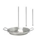 thumbnail image 1 of Vertical Cooking Stand Gyros Bbq Grilling Accessory With 3 Removable Spikes, 1 of 4