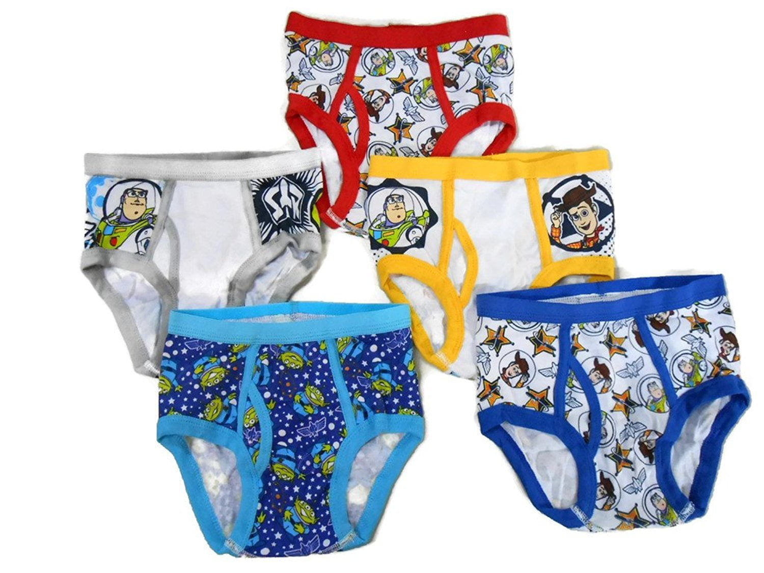 Disney Boys' Toddler Toy Story Brief Multipack Maldives