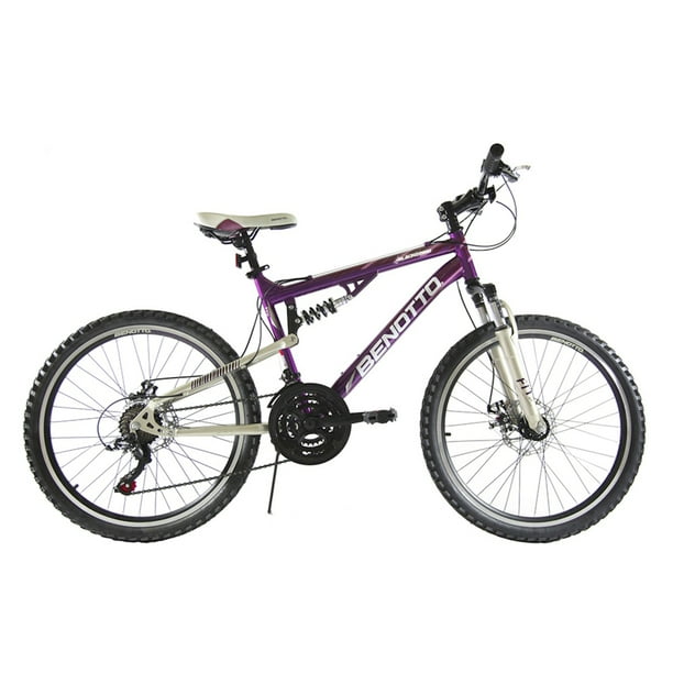 Bicicleta Montaña Blackcomb R24 Frenos Doble Acero Benotto