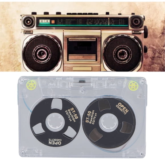 Cinta de Casete de Grabación en de 46 Minutos, Cinta Musical de Carrete A CARRETE DE BRICOLAJE Para Músicos y Bandas, Para Punk Rock Y Hip Hop Con Tecnología de Grabación de