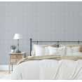 thumbnail image 5 of S4Sassy Peel & Stick Vinyl Wallpaper, Urban Chic Diamond Geometric Print Contact Paper Waterproof - Gray, 25"x360", Removable Modern Wall Covering for Home Decor in Bedrooms & Living Areas, 5 of 9