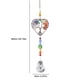 thumbnail image 3 of Crystal Prism Suncatcher colgante de cristal hecho a mano meditación hogar/adornos de pared Ndcxsfigh Libre de BPA, 3 of 3