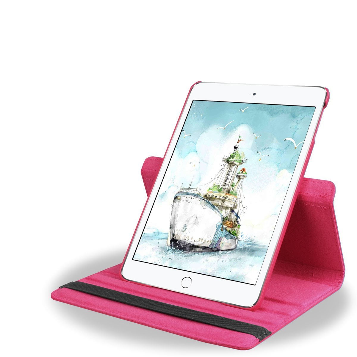 KIQ iPad Pro 10.5 Case 2017 Folio PU Leather Flip Cover Case for Apple