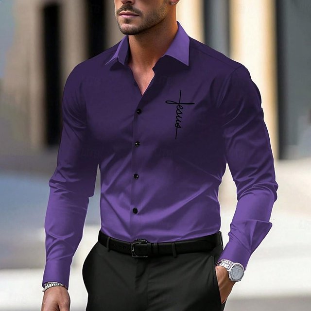 Camisas para hombre, con estampado HD, de moda, de lujo, suaves y cómodas, para primavera y otoño, camisas con botones para exteriores, de talla grande