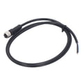 thumbnail image 1 of Cable M12 de 4 pines para aviación, conector hembra de 1 m, 250 V CA/CC para maquinaria., 1 of 14