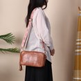 thumbnail image 4 of Hombro Moda Bandolera Bolsos Borla PU Bolsos Señora Monedero Marrón Claro Marrón, 4 of 9