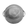 thumbnail image 5 of 28-3/8" Carbon Steel Chinese Cantonese Style Wok Pan Frying Pan, Two Side Handle, 5 of 7
