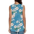 thumbnail image 3 of FIUFY Womens Tank Tops Summer Casual Sleeveless Cute Twist Knot Shirt Blouse Tunics, 3 of 4
