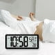 thumbnail image 2 of 2X Serie de Reloj de Pared Cuadrado, Reloj Despertador Digital Jumbo Grande de 13.8 Pulgadas, Pantalla LCD, Escritorio de Decoración de Oficina Exclusivo de MúLtiples Funciones, 2 of 5