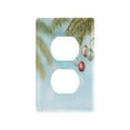 thumbnail image 3 of IAUYY Retardant PC Material Toggle Switch Switch Plate Covers Easy DIY Installation with Screws Light Switch Cover Plate Coconut Tree, 3 of 9