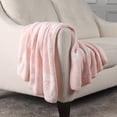 thumbnail image 2 of George Baby Pink Chenille Baby Blanket 30" x 40", 2 of 4