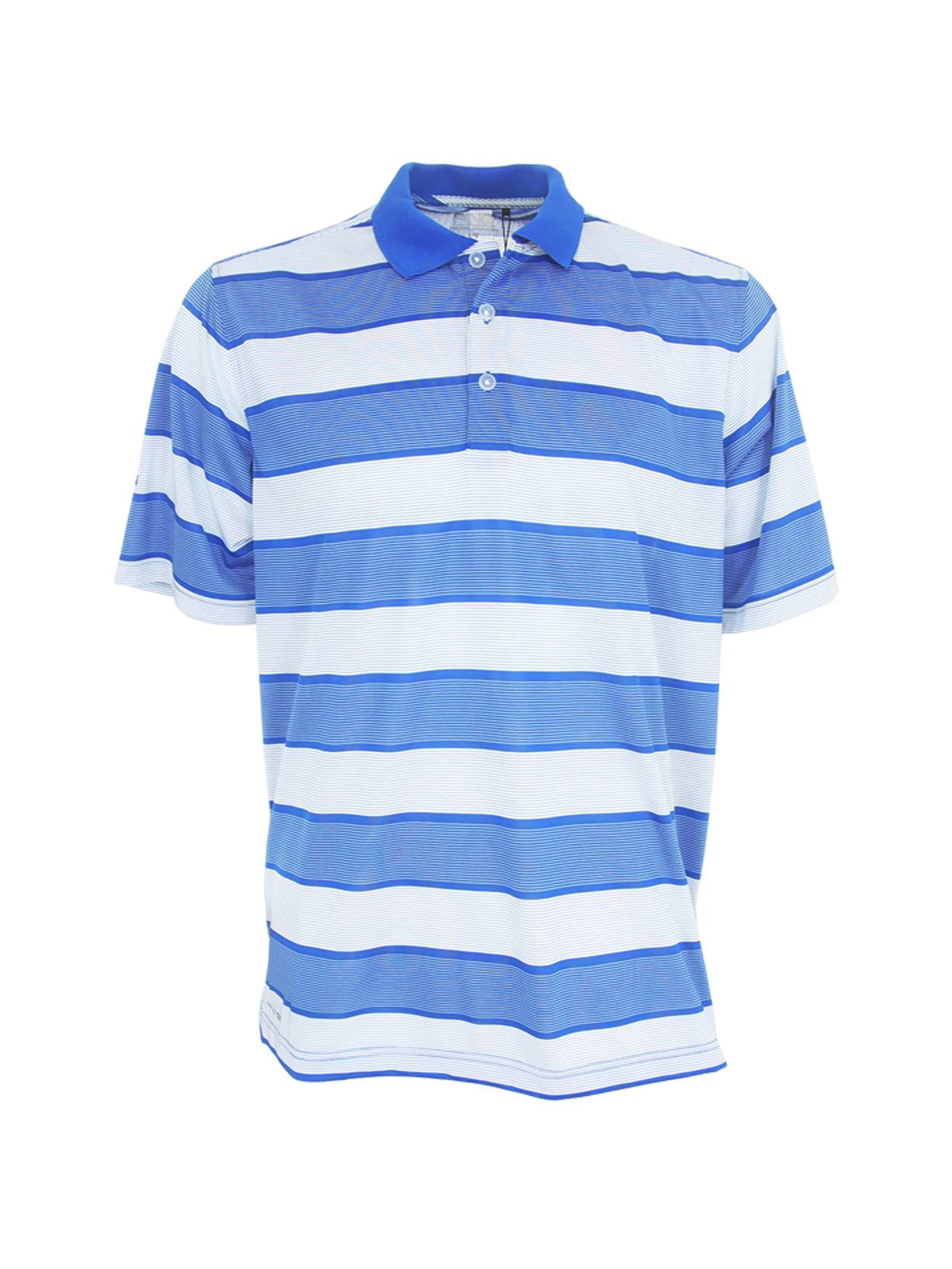 PING Golf Men's Dance Floor Sensorcool Striped Polo Shirt, Small Cobalt ...