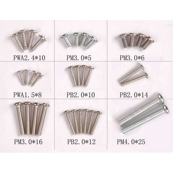 FMS Screw Set Sky Train 182 1400mm- FMMMG304 Replacement Airplane Parts