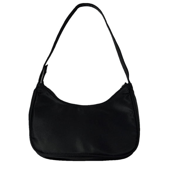 1pc Portable Black Armpit Bag for Women, Fashionable Shoulder Pouch Handbag, Stylish and Lightweight