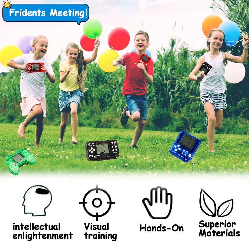 18Pcs Video Game Consoles Party Favors for Kids,Mini Game Console Keychain for Kids Boys Birthday Supplies Gaming Party Favors Classroom Prizes
