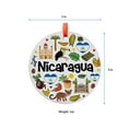 thumbnail image 5 of Nicaragua Christmas Ornament, Ceramic/Acrylic Ornament, Keepsake for Mother’s Day, Valentine’s Day Decoration, Festive Gift Ornament, Heirloom 2025, 5 of 5