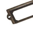 thumbnail image 3 of Unique BargainsOffice Library Iron Retro Style Tag Label Holder Bronze Tone 70mmx33mm 20pcs, 3 of 3