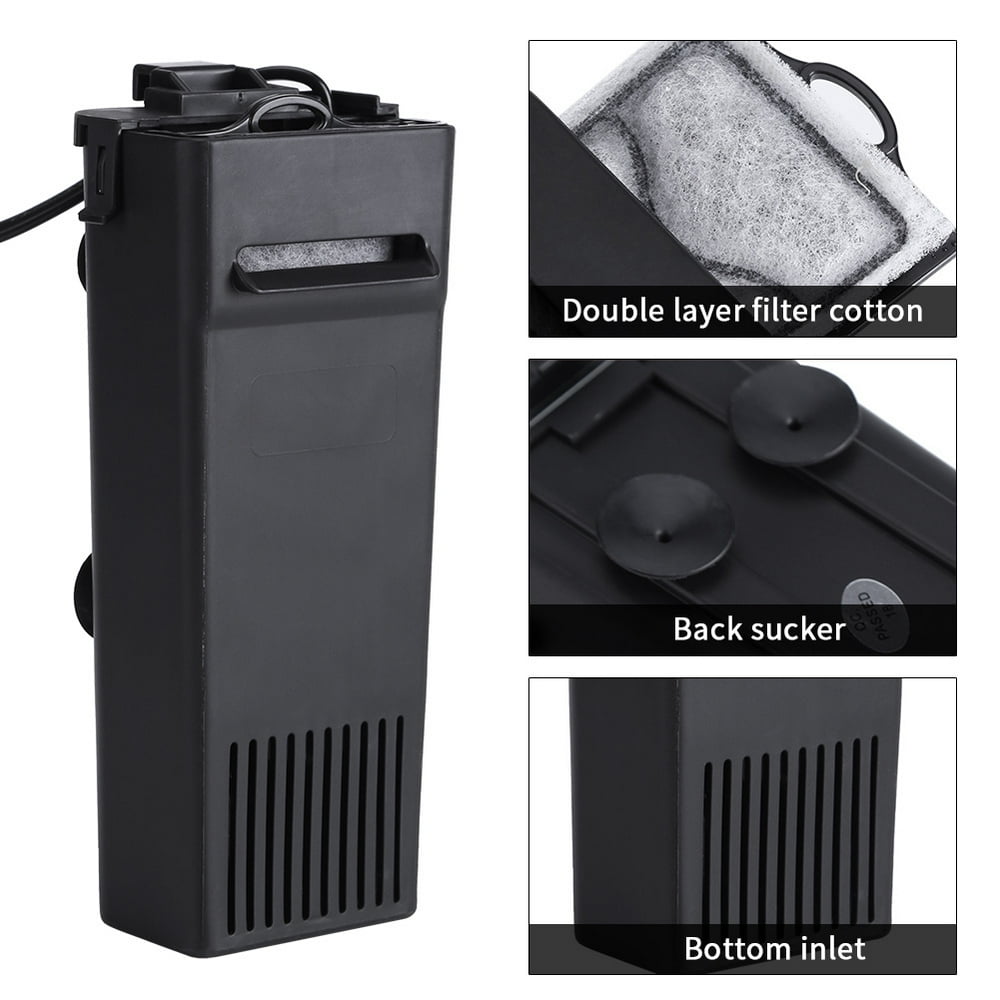 Mgaxyff Aquarium Filter, Turtle Tank Filter,Aquarium Internal Filter