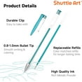 thumbnail image 5 of Shuttle Art Metallic Gel Pens, 50 Pack, 5 of 9