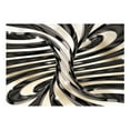 thumbnail image 3 of Tiptophomedecor 3D Illusion Wallpaper Wall Mural - Anise Caramel, 3 of 4