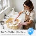 thumbnail image 5 of ThxToms 4 Pairs Nitrile Latex-Free Cleaning Gloves, Multi-Color Reusable Kitchen Gloves (Medium), 5 of 8