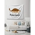 thumbnail image 2 of Awkward Styles Nursery Tapestry Wall Hanging Ankylosaurus Home Decor, 2 of 2